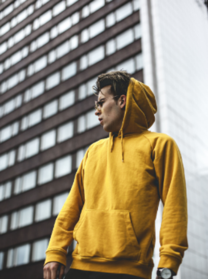 Picture of Yellow Abrocome Hoodie