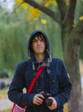 Picture of Blue Leather Jacket